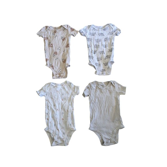 Carter's 4 piece Bodysuit, Size 18 Month Koala Ivory - Picture 1 of 2